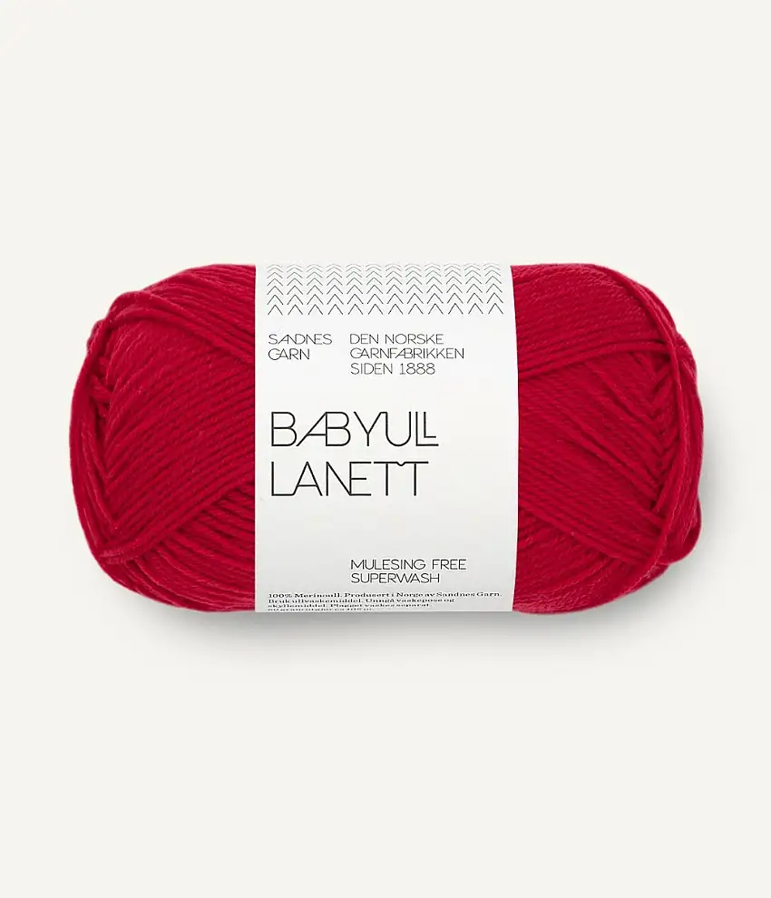 Babyull Lanett Red 4128