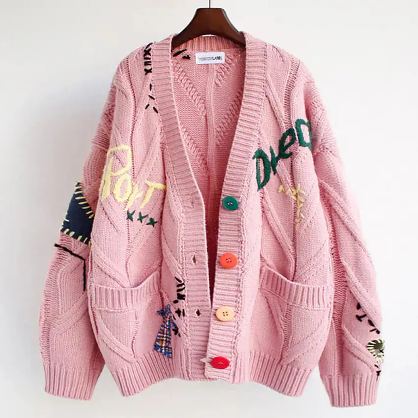 Dam Kofta Broderad Elegant Akryl