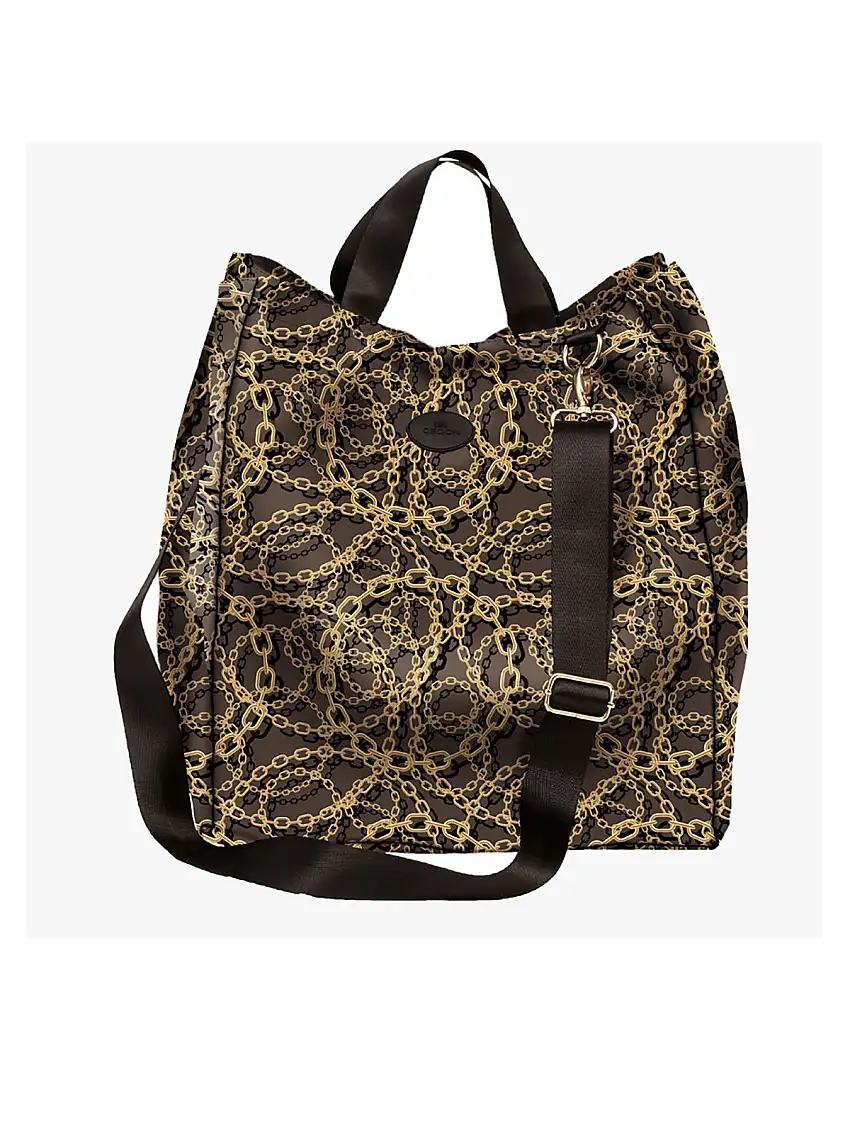 Unisex Shopper Bag Vattenavvisande Polyester Med Axelrem