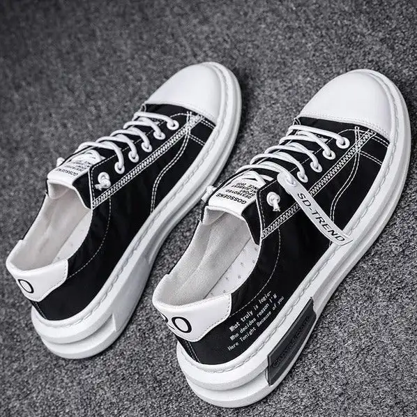 Herren Sneakers Avslappnad Stil Lätt Linne