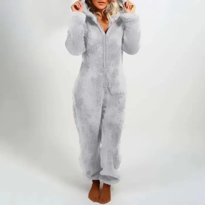 Vuxen Jumpsuit Loungewear Linne Bomull Polyester