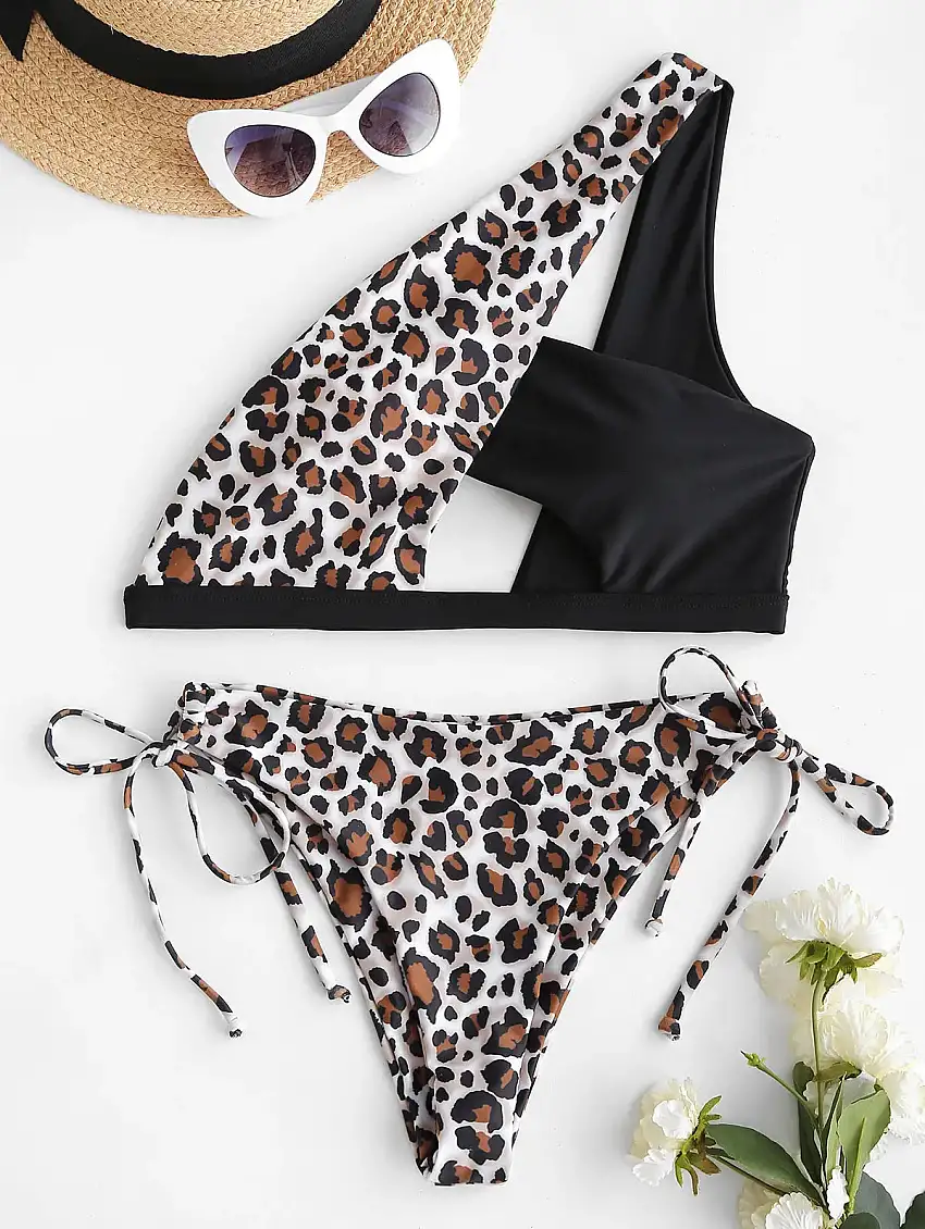 Dam Ankelring Leopardmönster